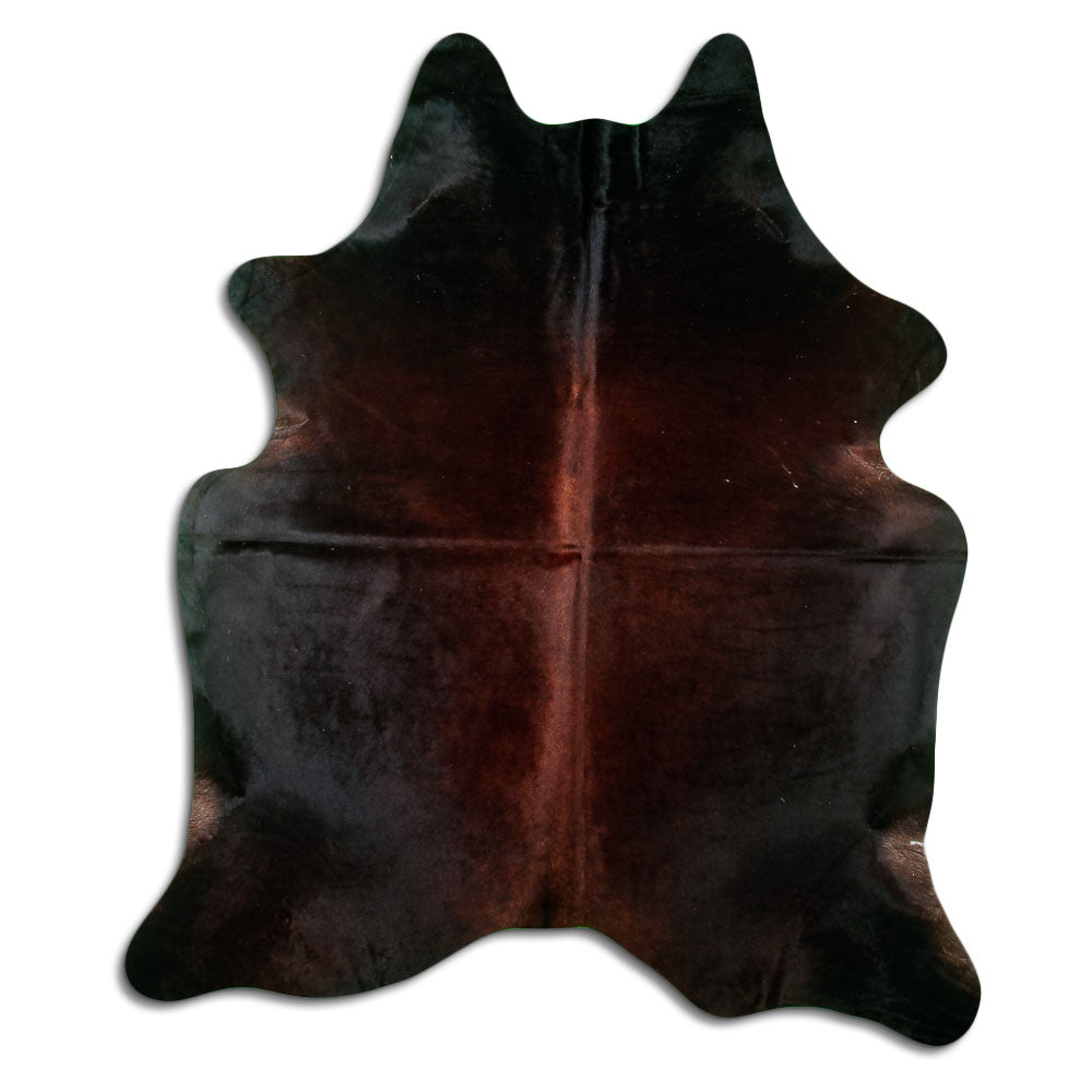 Peau de vache marron L