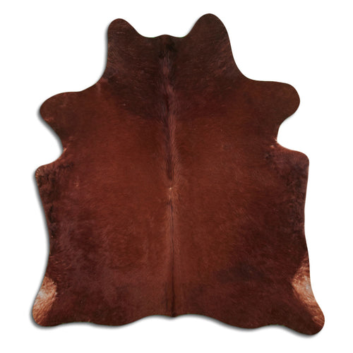 Peau de vache marron L
