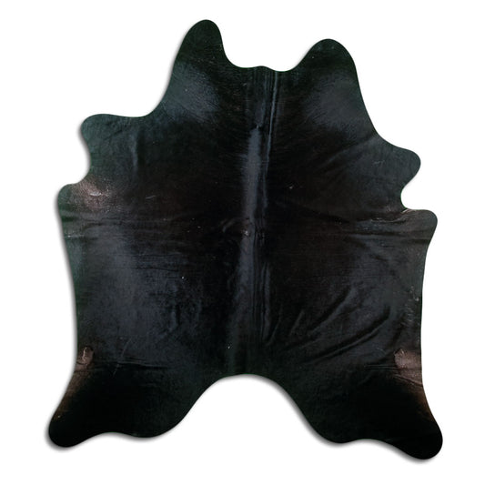 Peau de vache noire XXL