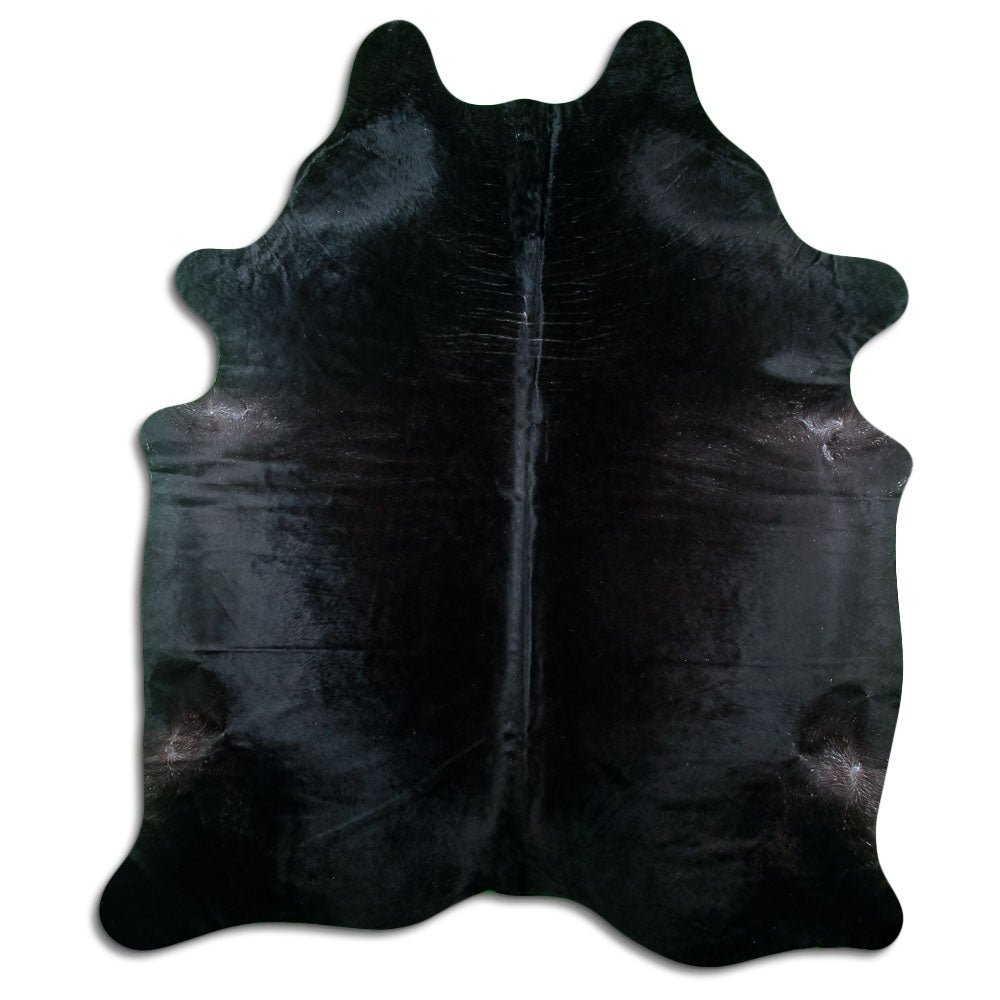 Peau de vache noire XXL
