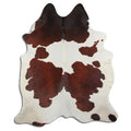 Peau de vache marron et blanche XXL