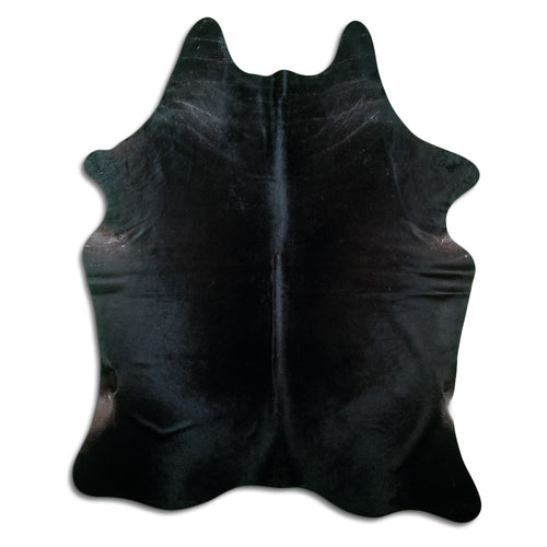 Peau de vache noire XXL