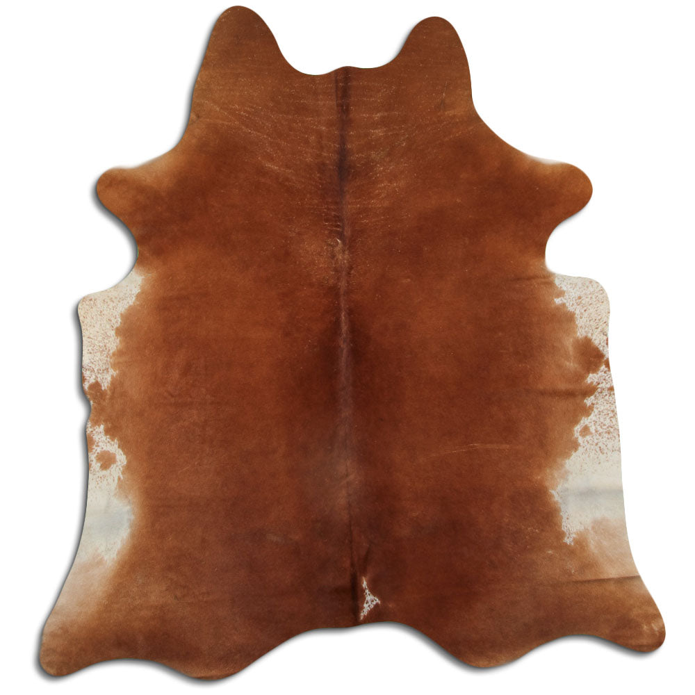 Peau de vache marron L