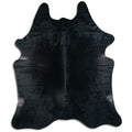 Peau de vache noire XXL