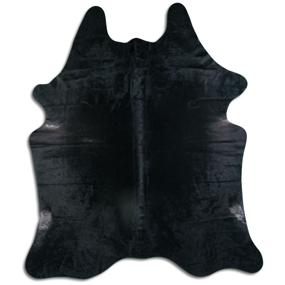 Peau de vache noire XXL