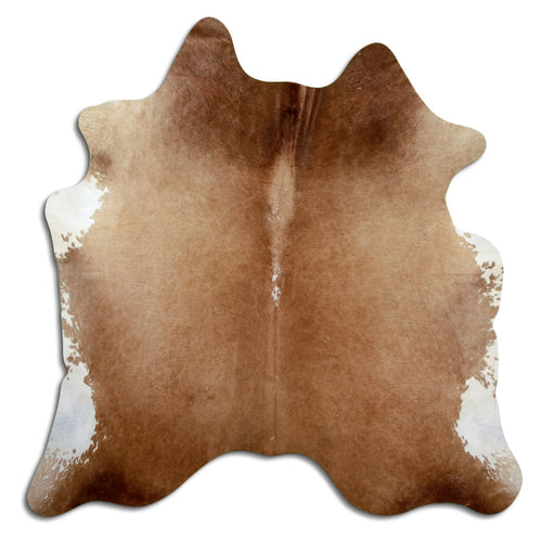 Peau de vache marron L