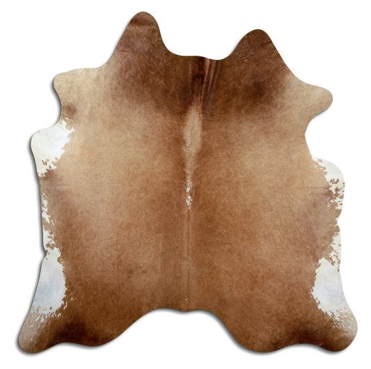 Peau de vache marron L