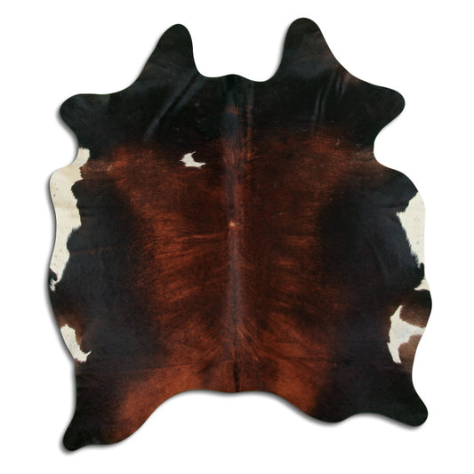 Peau de vache marron L