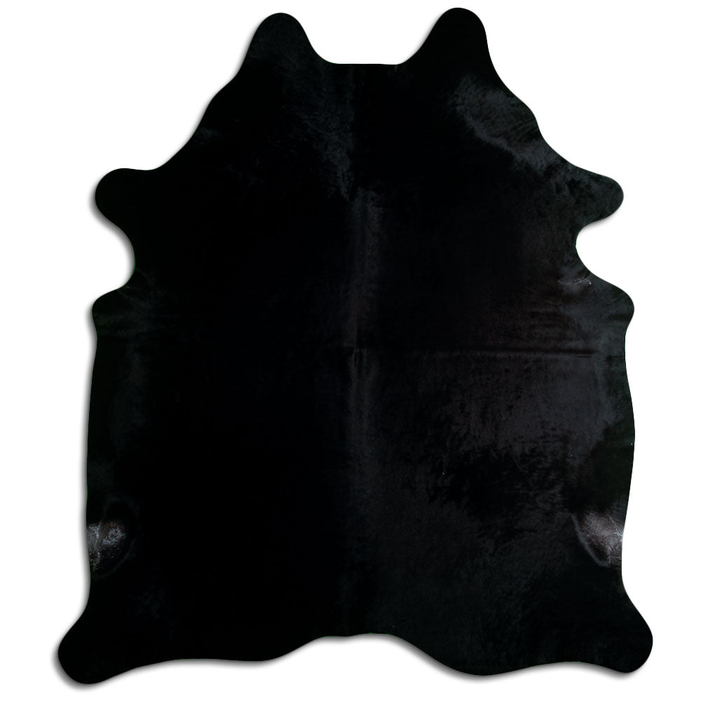 Peau de vache noire XXL