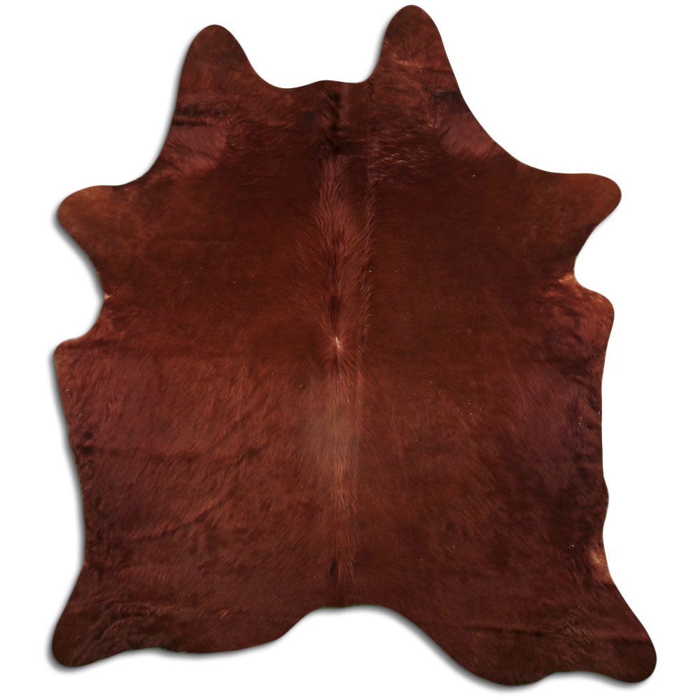 Peau de vache marron L