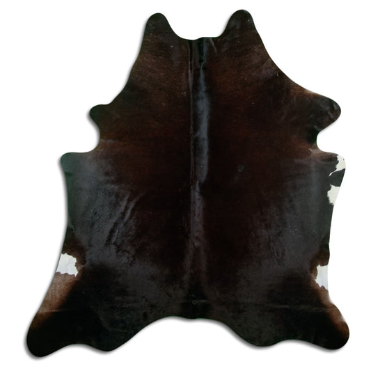 Peau de vache marron L