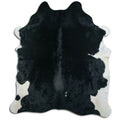 Peau de vache noire XXL