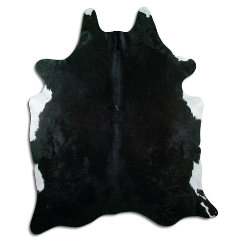 Peau de vache noire XXL
