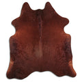 Peau de vache marron L