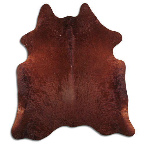 Peau de vache marron L