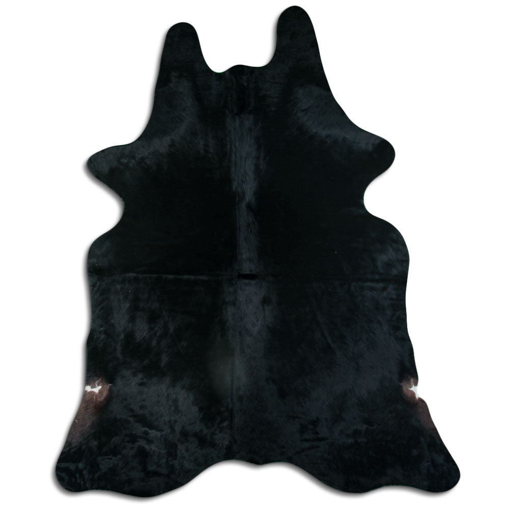 Peau de vache noire XXL