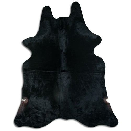 Peau de vache noire XXL