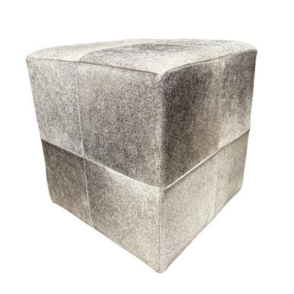 Pouf en peau de vache | plusieurs coloris disponibles