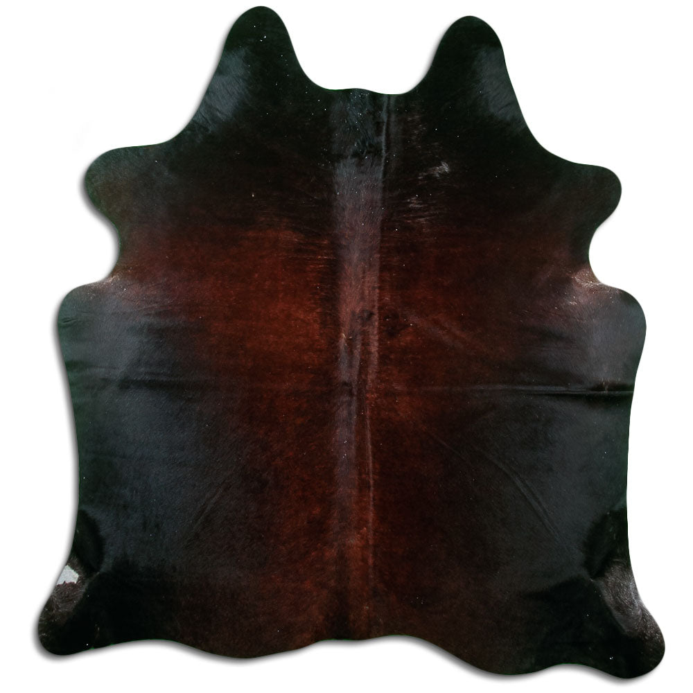 Peau de vache marron M