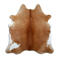 Peau de vache marron L