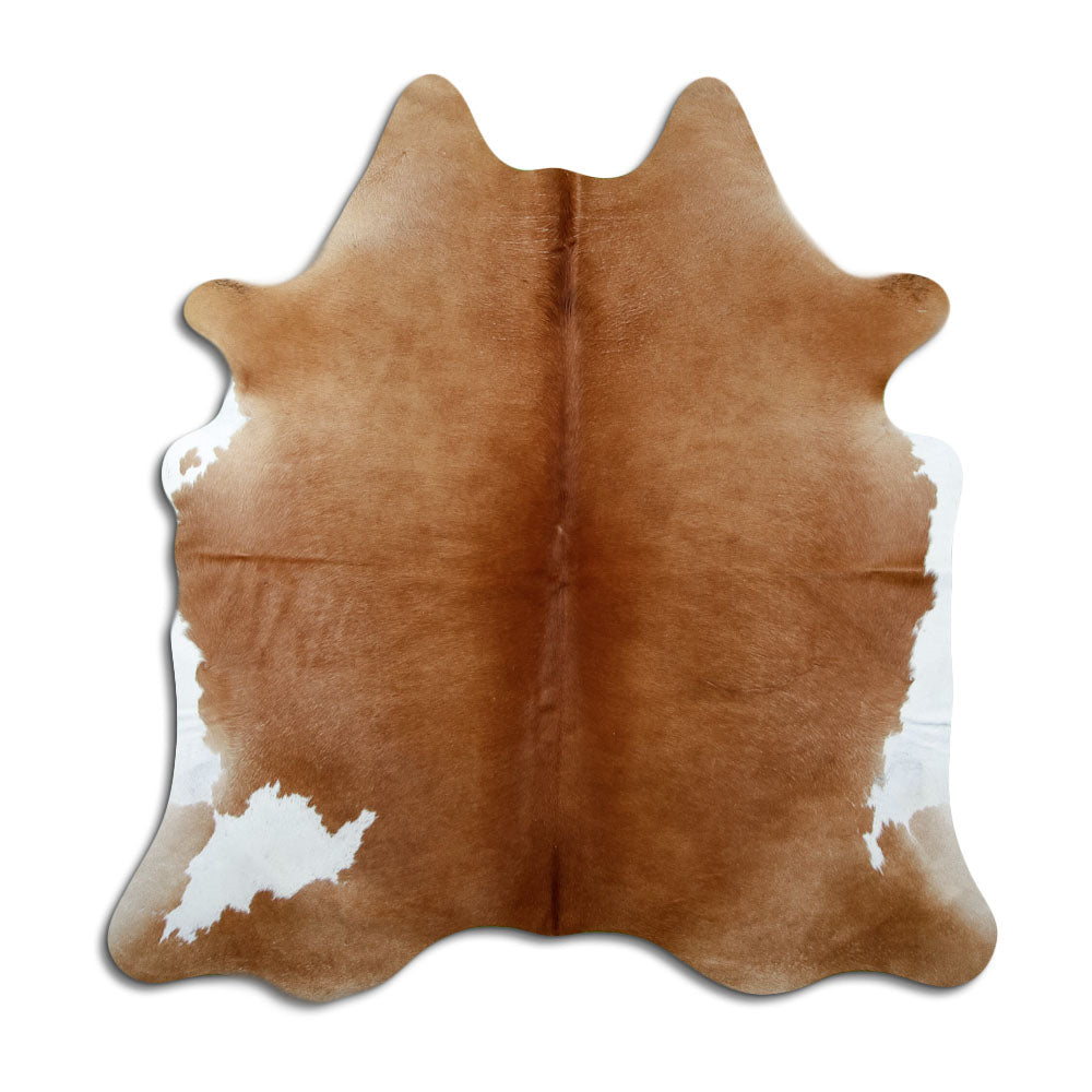 Peau de vache marron L
