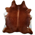 Peau de vache marron L