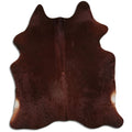 Peau de vache marron L