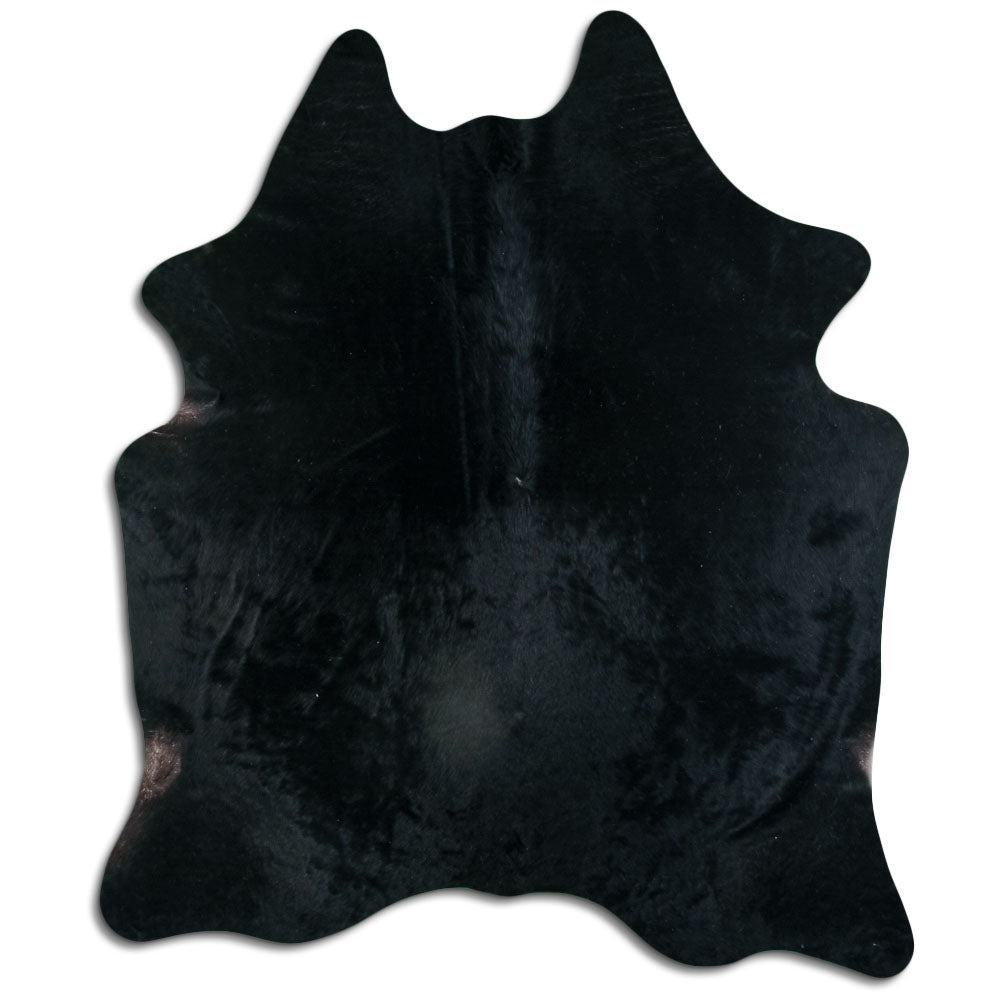 Peau de vache noire XXL