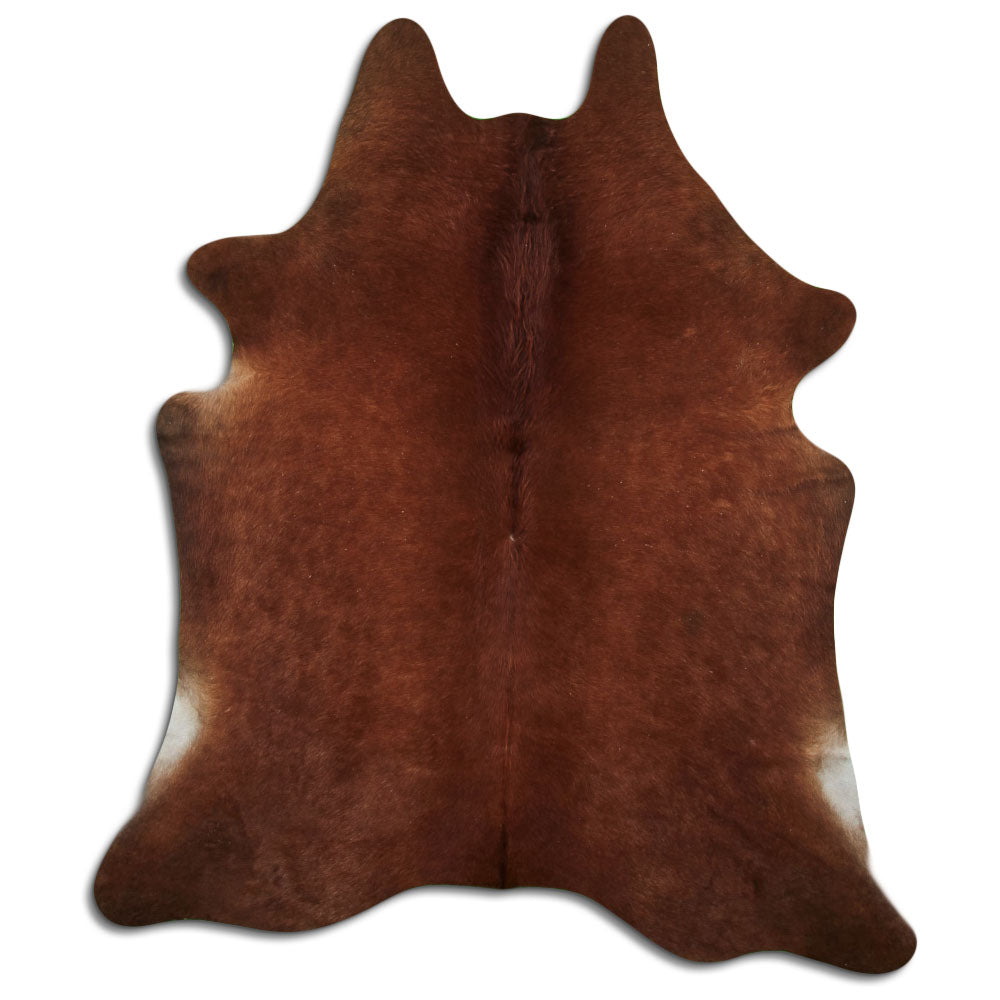 Peau de vache marron L