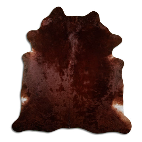 Peau de vache marron XL