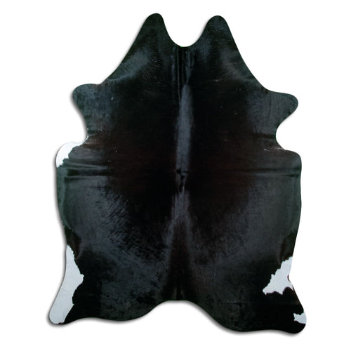 Peau de vache noire XXL