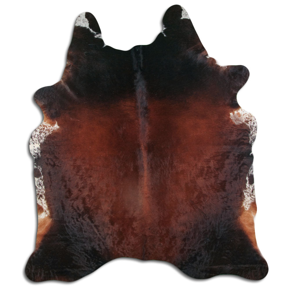 Peau de vache marron XXL