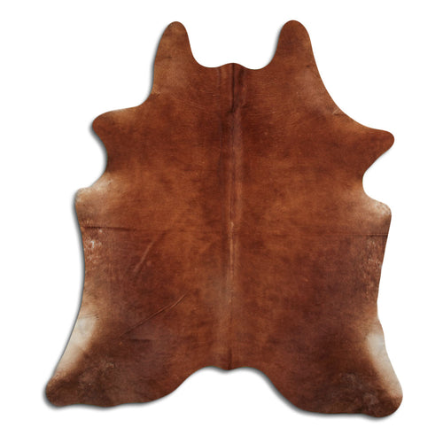 Peau de vache marron L