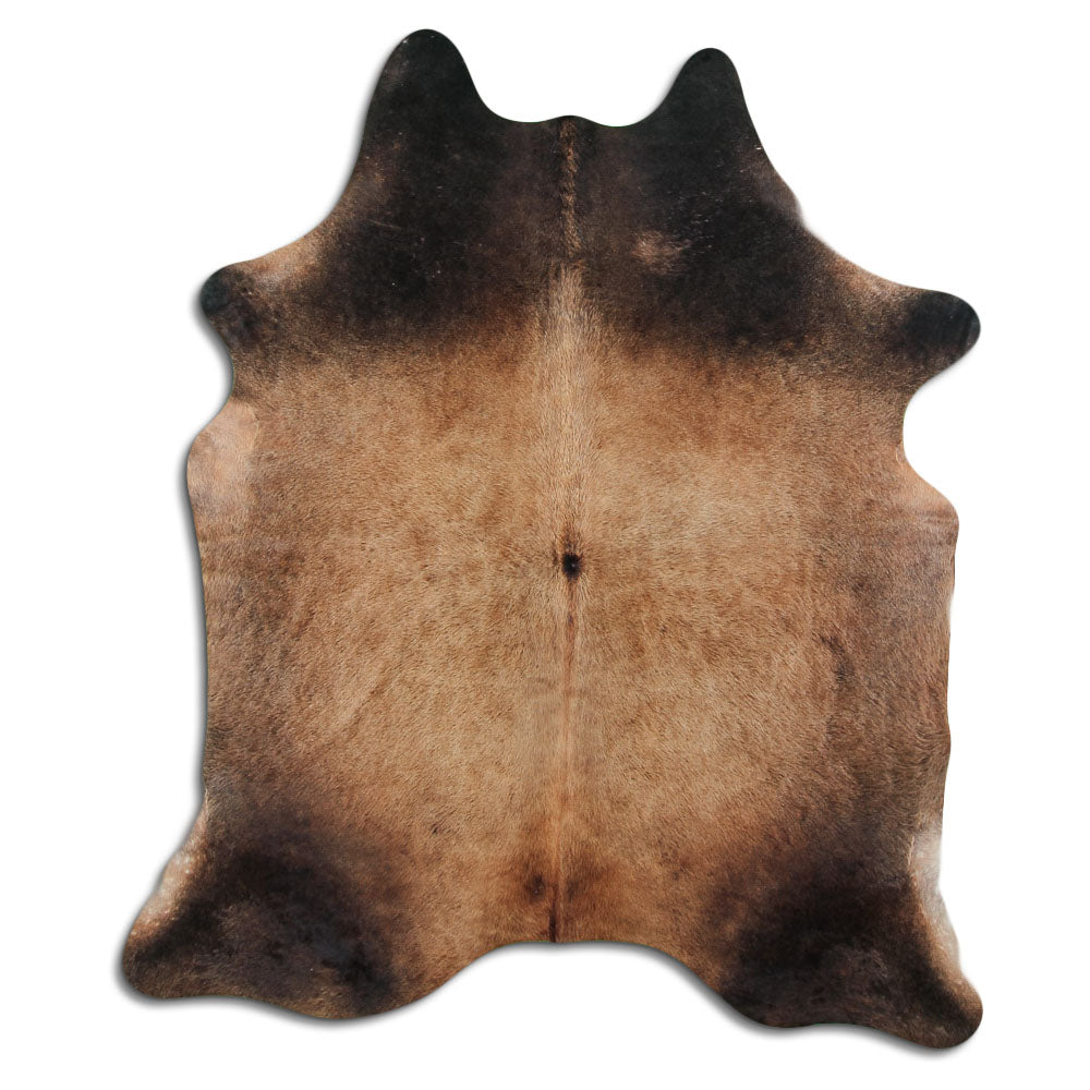 Peau de vache marron XL