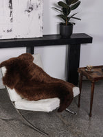 Peau de mouton marron