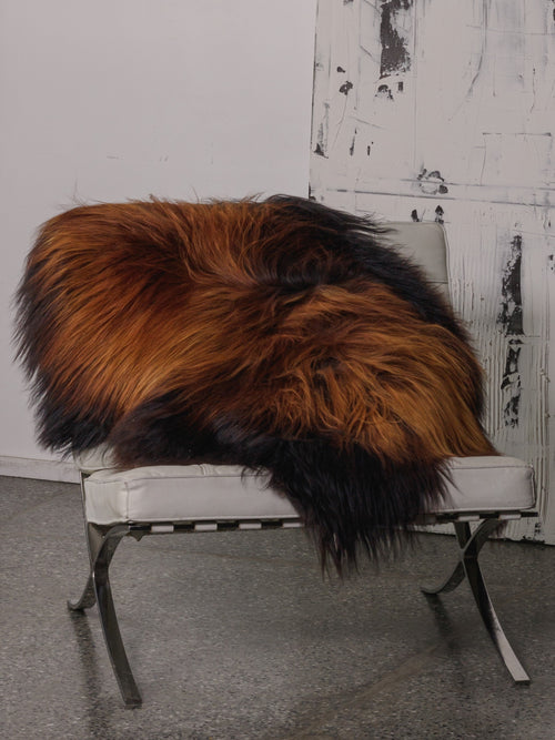 Peau de mouton islandaise ''rusty''