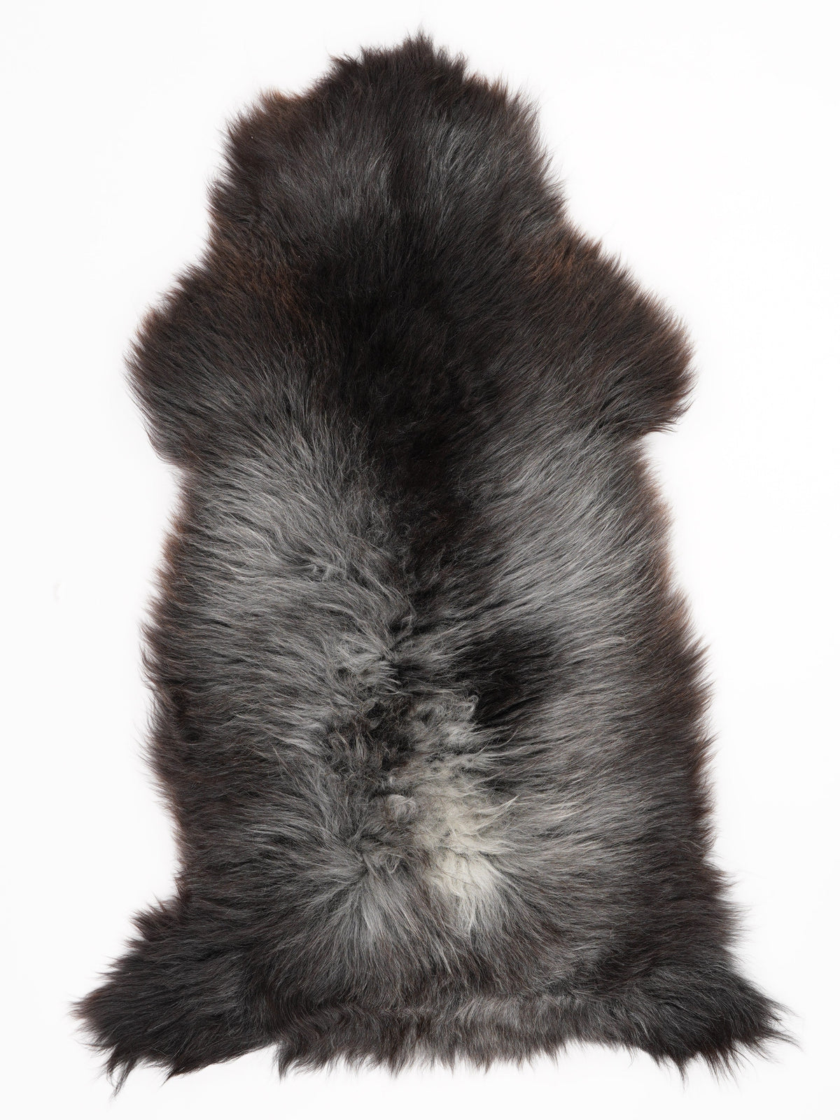 Peau de mouton multicolore L