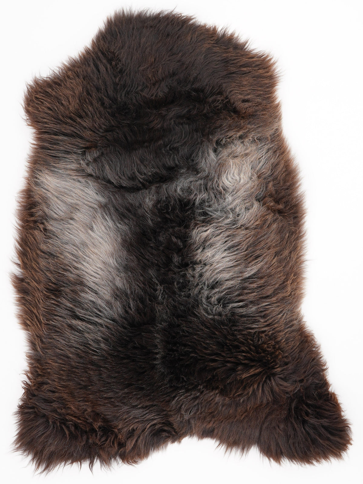 Peau de mouton multicolore L