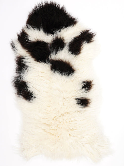 Peau de mouton multicolore L