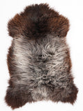 Peau de mouton multicolore L