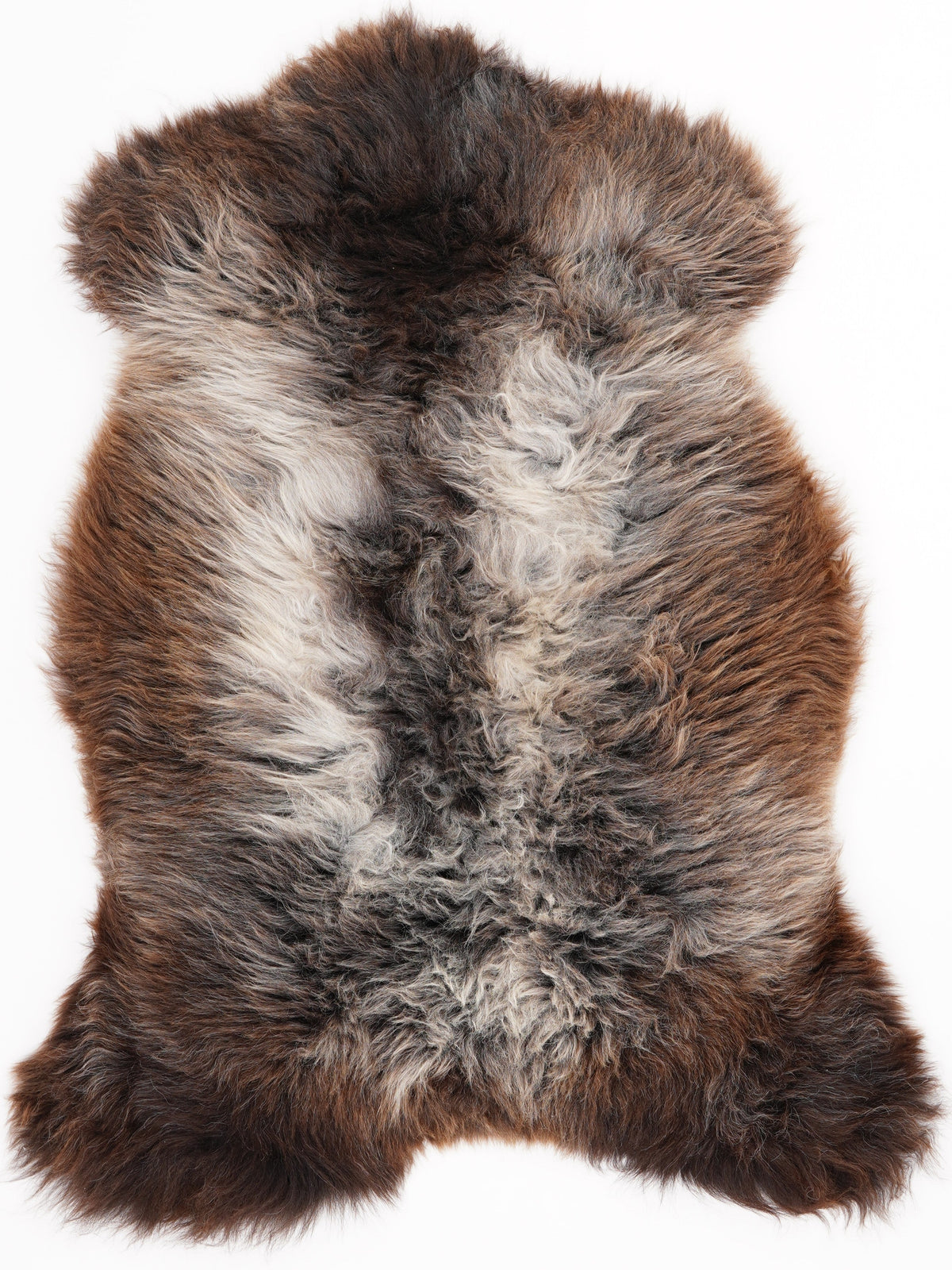 Peau de mouton multicolore L