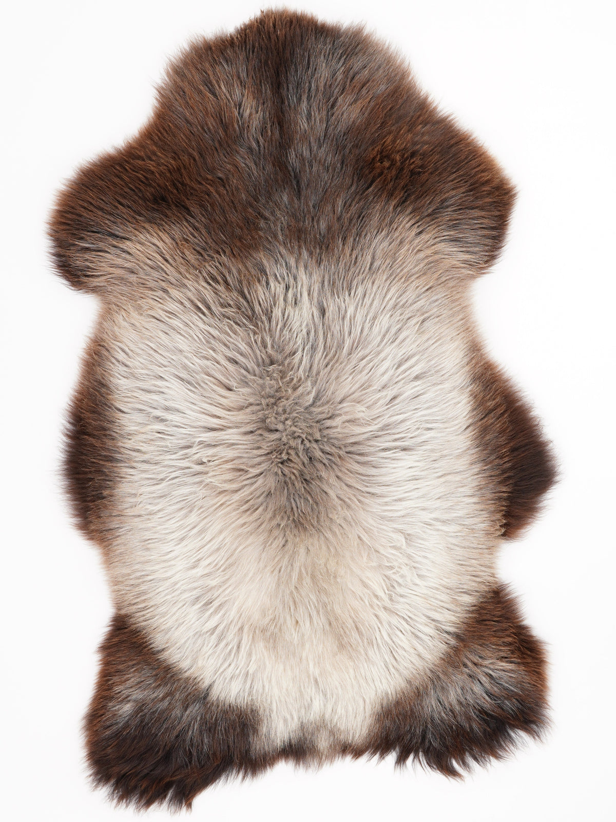Peau de mouton multicolore L
