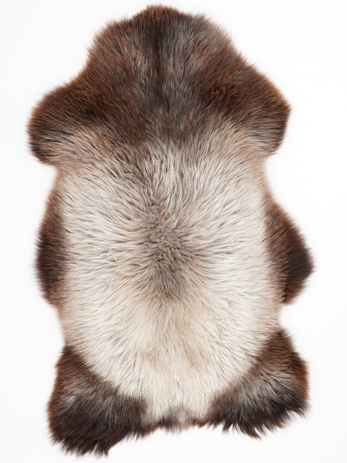 Peau de mouton multicolore L