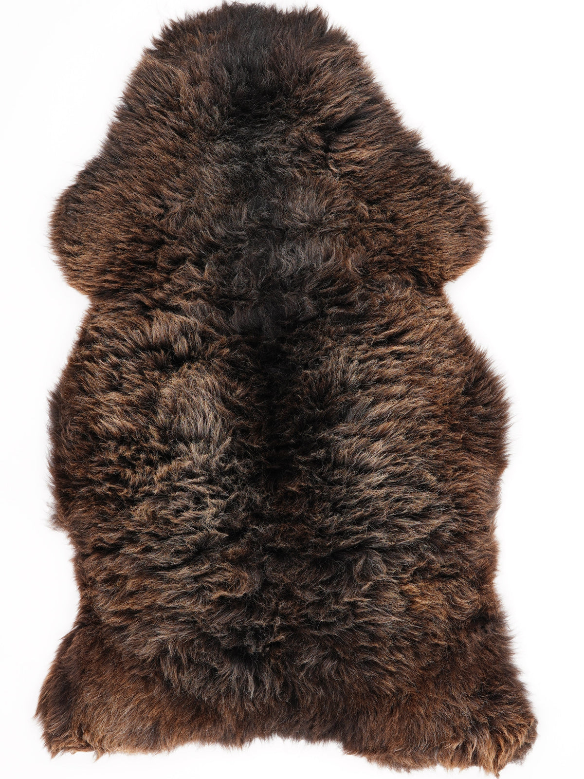 Peau de mouton marron XL