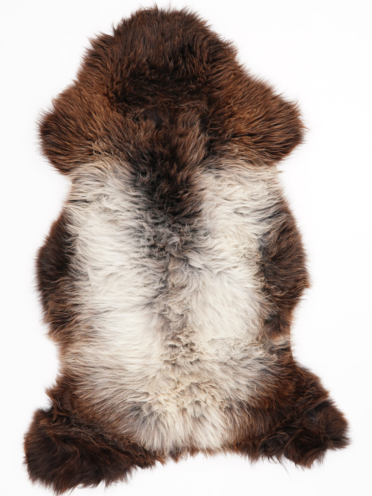 Peau de mouton multicolore L