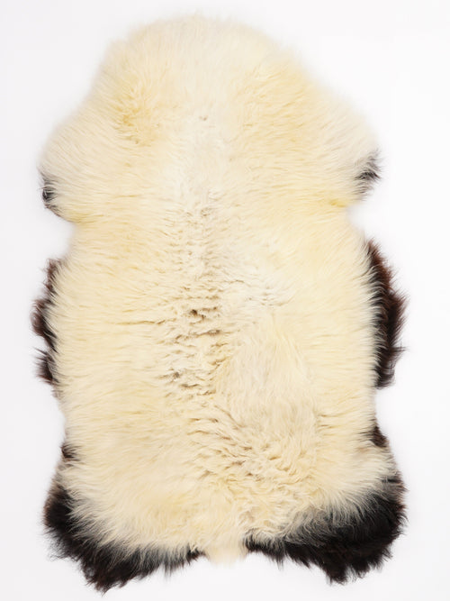 Peau de mouton multicolore L