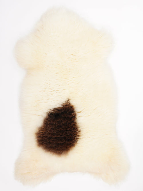 Peau de mouton multicolore L