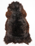 Peau de mouton marron XXXL