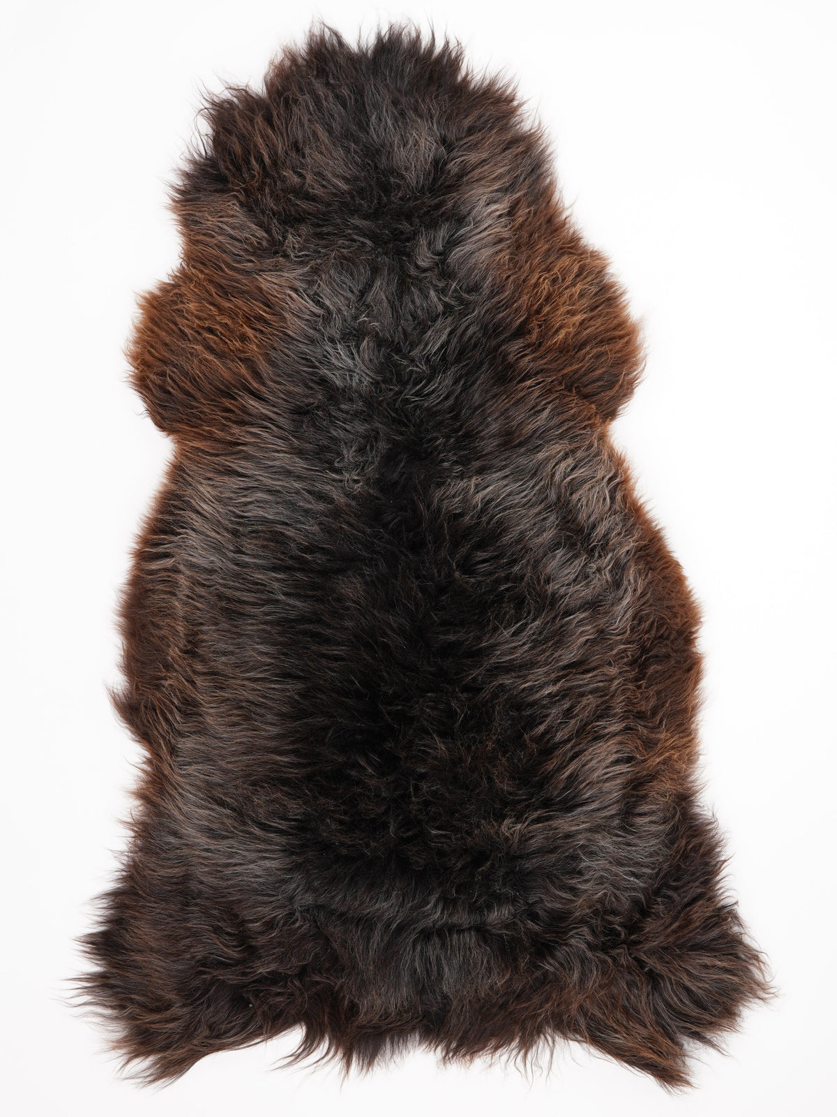 Peau de mouton marron XXXL