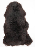 Peau de mouton marron XXL